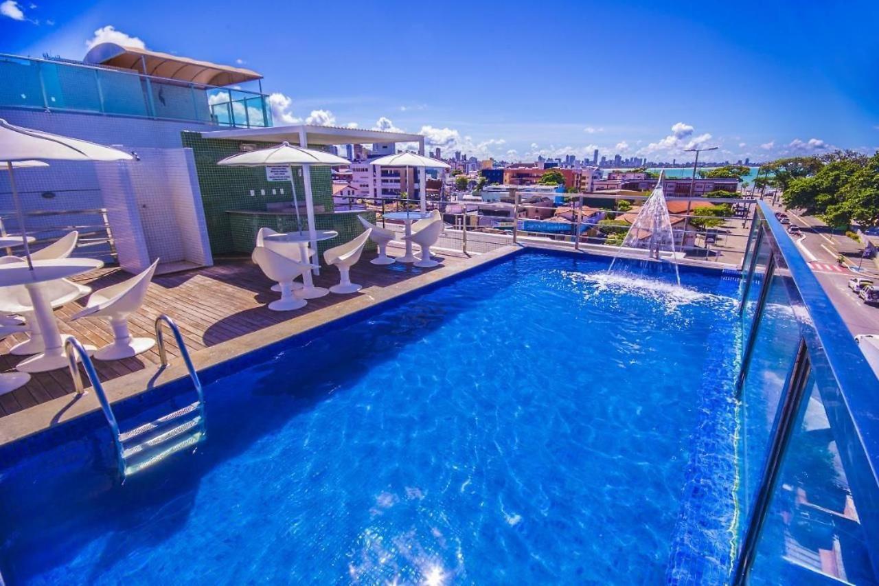 Israel Tambau- Apto Luxuoso- Em Frente Ao Mar Com Varanda João Pessoa Exterior foto