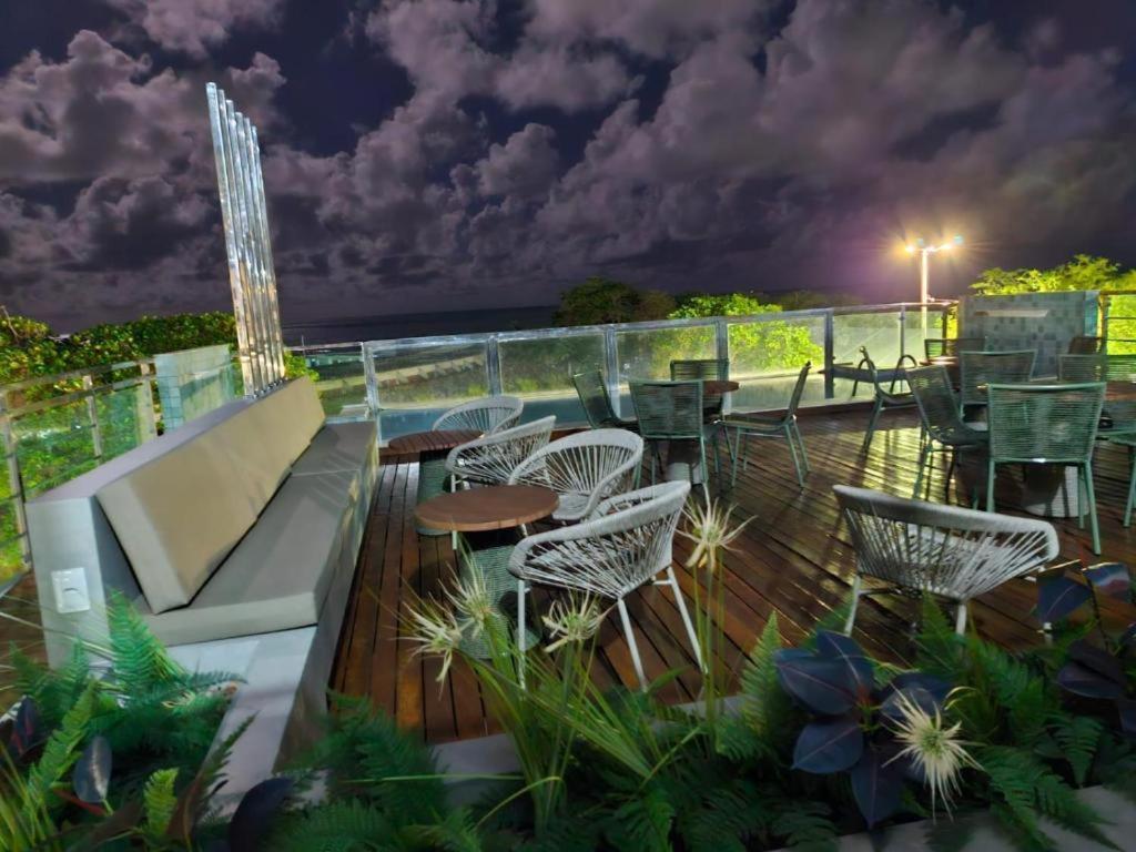 Israel Tambau- Apto Luxuoso- Em Frente Ao Mar Com Varanda João Pessoa Exterior foto