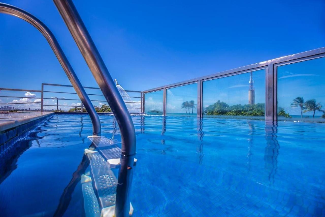 Israel Tambau- Apto Luxuoso- Em Frente Ao Mar Com Varanda João Pessoa Exterior foto