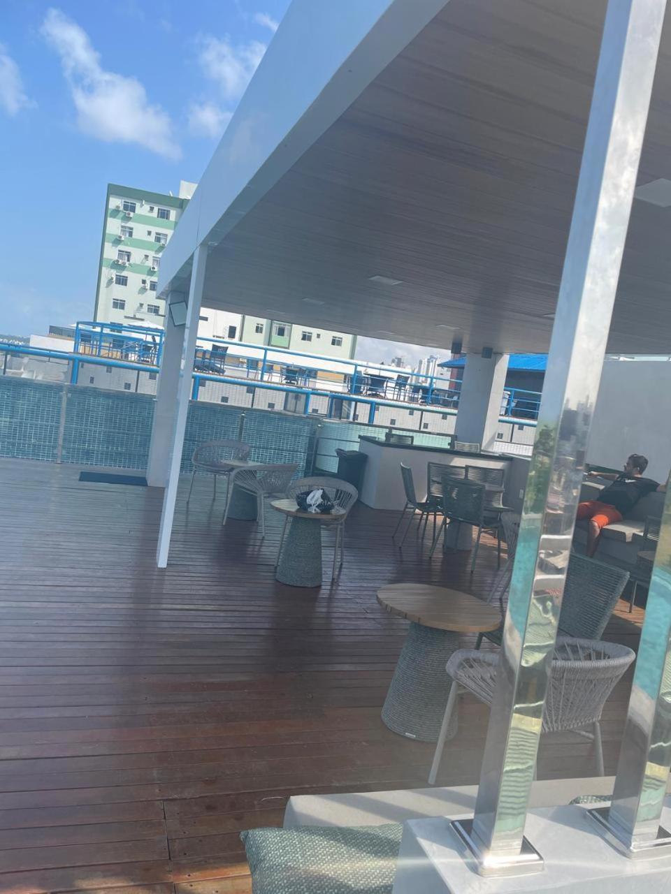 Israel Tambau- Apto Luxuoso- Em Frente Ao Mar Com Varanda João Pessoa Exterior foto