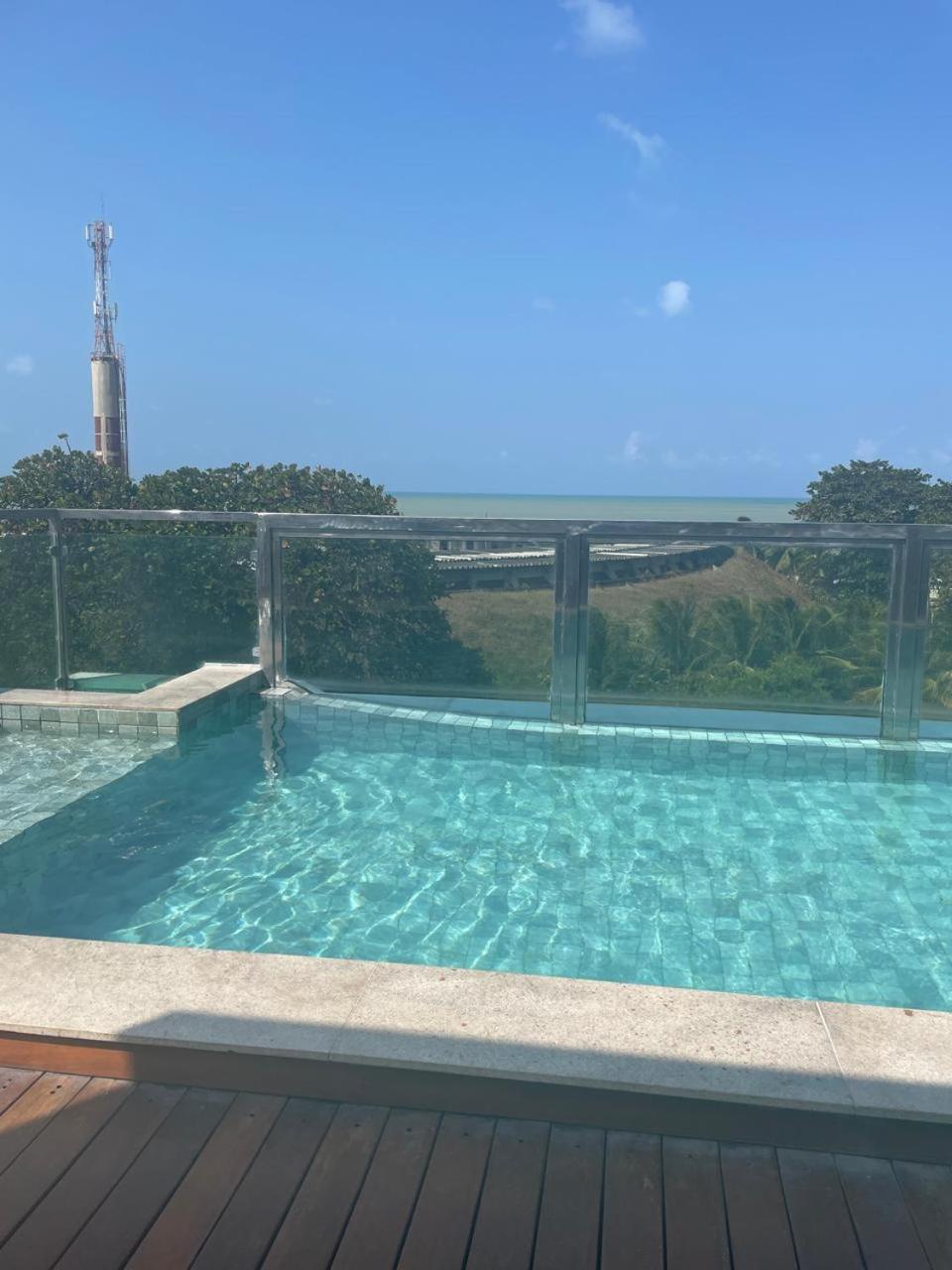 Israel Tambau- Apto Luxuoso- Em Frente Ao Mar Com Varanda João Pessoa Exterior foto