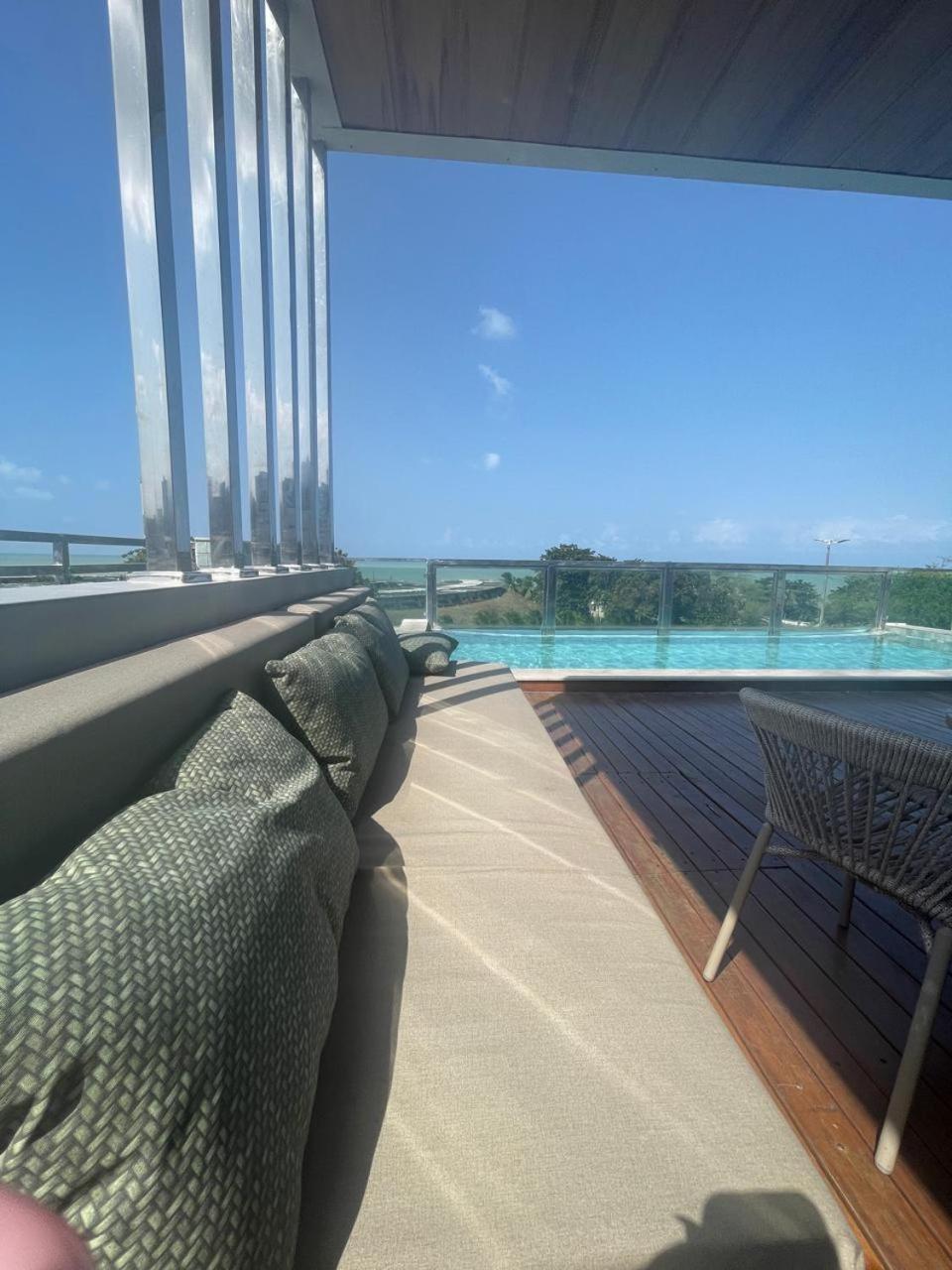 Israel Tambau- Apto Luxuoso- Em Frente Ao Mar Com Varanda João Pessoa Exterior foto